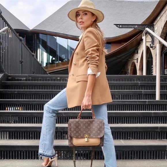 ZARA TAILORED DOUBLE BREASTED BLAZER - Picture 1 of 9